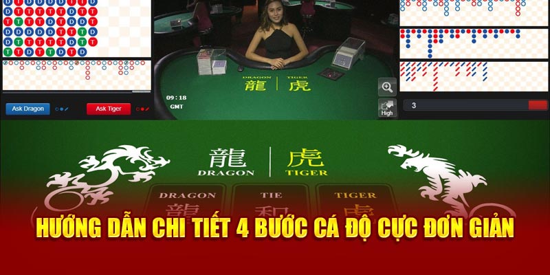 Hướng dẫn chi tiết 4 bước cá độ rồng Hổ 77WIN cực đơn giản